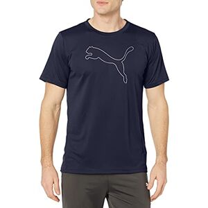 Puma Men's Performance Cat Tee (Available in Big and Tall Sizes) T-Shirt, Peacoat, Medium Puma Men's Performance Cat Tee (Available in Big and Tall Sizes) T-Shirt, Peacoat, Medium