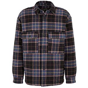 Tom Tailor Denim Men's 1033213 Jacket, 30435-Blue Coal Grey Check, L Tom Tailor Denim Men's 1033213 Jacket, 30435-Blue Coal Grey Check, L