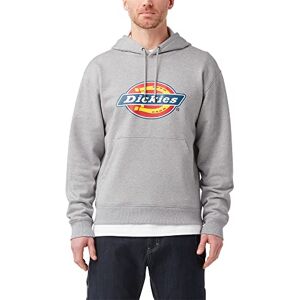 Dickies Men's Tricolor DWR Pullover Fleece Hooded Sweatshirt, Heather Gray, S Dickies Men's Tricolor DWR Pullover Fleece Hooded Sweatshirt, Heather Gray, S