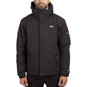 Trespass Men's Tp75 Donelly Jacket, Black, M UK Trespass Men's Tp75 Donelly Jacket, Black, M UK
