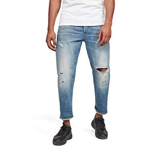 G-STAR RAW G-Star Men's 5650 3D Relaxed Tapered Jeans, Blue (worn in ripped blue faded D15388-B767-B190), 29W / 34L G-STAR RAW G-Star Men's 5650 3D Relaxed Tapered Jeans, Blue (worn in ripped blue faded D15388-B767-B190), 29W / 34L