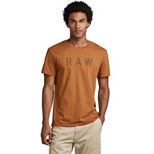 G-STAR Men's RAW T-Shirt, Brown (chipmunk D22776-C506-3886), L G-STAR Men's RAW T-Shirt, Brown (chipmunk D22776-C506-3886), L