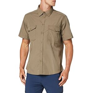 Craghoppers Mens Kiwi Short Sleeve Hiking Shirt, Pebble, 3XL EU Craghoppers Mens Kiwi Short Sleeve Hiking Shirt, Pebble, 3XL EU