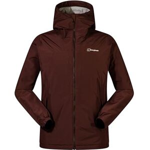 Berghaus Men's Deluge Pro Insulated Waterproof Shell Jacket Adjustable Durable Coat Rain Protection, Cedar Brown, 2XL Berghaus Men's Deluge Pro Insulated Waterproof Shell Jacket Adjustable Durable Coat Rain Protection, Cedar Brown, 2XL