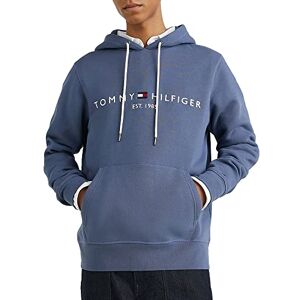 Tommy Hilfiger Men Tommy Logo Hoodie, Blue (Faded Indigo), M Tommy Hilfiger Men Tommy Logo Hoodie, Blue (Faded Indigo), M