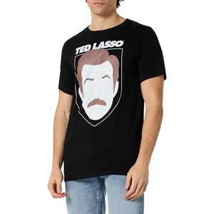 cotton division Ted Lasso Men's Metedlasts012 t Shirt, Black, M cotton division Ted Lasso Men's Metedlasts012 t Shirt, Black, M