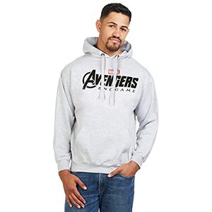 Marvel Press Marvel Men's Avengers Endgame Logo Hoodie, Grey, XL UK Marvel Press Marvel Men's Avengers Endgame Logo Hoodie, Grey, XL UK