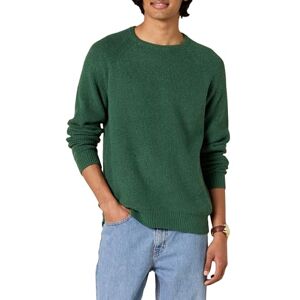 Amazon Essentials Men's Long-Sleeve Soft Touch Crewneck Jumper, Green, S Amazon Essentials Men's Long-Sleeve Soft Touch Crewneck Jumper, Green, S