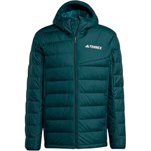 adidas Men's Terrex Multi Light Down CLIMAWARM Hooded Jacket, Aurora Ivy, L adidas Men's Terrex Multi Light Down CLIMAWARM Hooded Jacket, Aurora Ivy, L