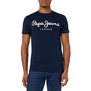 Pepe Jeans Original Stretch Men's T-Shirt Slim Fit Short Sleeve Blue (Navy), M Pepe Jeans Original Stretch Men's T-Shirt Slim Fit Short Sleeve Blue (Navy), M