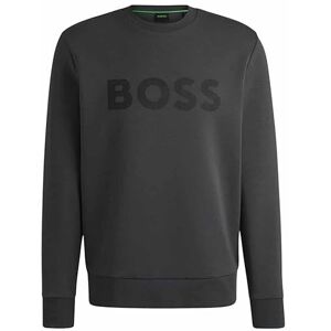 Boss Men's Salbo Tape Logo Sweatshirt, Open Blue498, 3XL Boss Men's Salbo Tape Logo Sweatshirt, Open Blue498, 3XL
