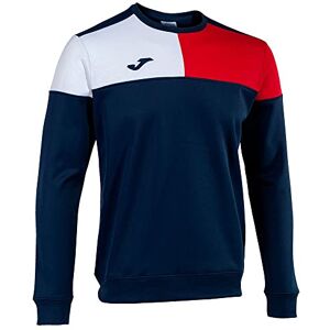 Joma Men's Crew V Sweatshirt, Navy Blue, Red, White, S Joma Men's Crew V Sweatshirt, Navy Blue, Red, White, S