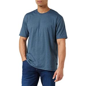 Trigema Men's T-Shirt Deluxe Baumwolle, Jeans Melange, M Trigema Men's T-Shirt Deluxe Baumwolle, Jeans Melange, M