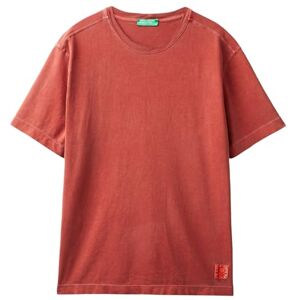 United Colors of Benetton Men's T-Shirt 3zitu1098, red, S United Colors of Benetton Men's T-Shirt 3zitu1098, red, S