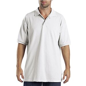 Dickies Men's Big Short-Sleeve Pique Polo Shirt, White V1, XXL Dickies Men's Big Short-Sleeve Pique Polo Shirt, White V1, XXL