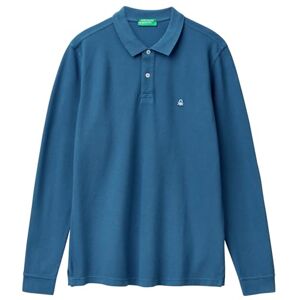 United Colors of Benetton Men's Maglia Polo M/L 3089j3204 Shirt, Blue, 3XL United Colors of Benetton Men's Maglia Polo M/L 3089j3204 Shirt, Blue, 3XL