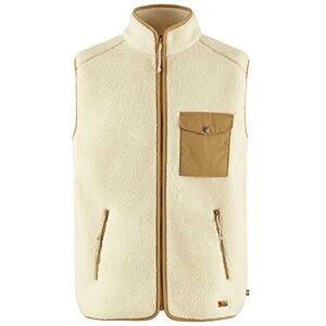 Fjällräven Fjallraven 87073-113-232 Vardag Pile Fleece Vest M/Vardag Pile Fleece Vest M Sweatshirt Men's Chalk White-Buckwheat Brown Size XL Fjällräven Fjallraven 87073-113-232 Vardag Pile Fleece Vest M/Vardag Pile Fleece Vest M Sweatshirt Men's Chalk White-Buckwheat Brown Size XL