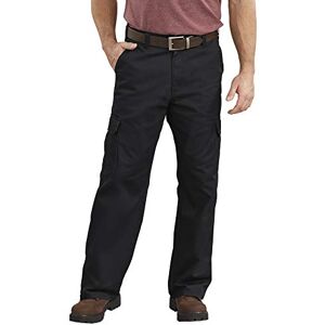 Dickies Men's Loose-Fit Cargo Work Pant Black 42W x 32L Dickies Men's Loose-Fit Cargo Work Pant Black 42W x 32L