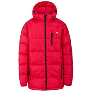 Trespass Clip, Red, XS, Warm Padded Waterproof Jacket with Removable Hood for Men, X-Small, Red Trespass Clip, Red, XS, Warm Padded Waterproof Jacket with Removable Hood for Men, X-Small, Red