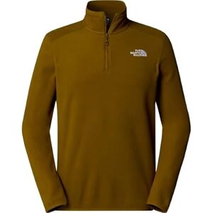 The North Face Men's 100 Glacier 1/4 Zip Sweatshirt, Moss Green, XS The North Face Men's 100 Glacier 1/4 Zip Sweatshirt, Moss Green, XS