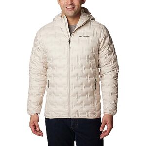 Columbia Men's Delta Ridge Down Hooded Jacket, Hooded Puffer Down Jacket, Dark Stone, Size XXL Columbia Men's Delta Ridge Down Hooded Jacket, Hooded Puffer Down Jacket, Dark Stone, Size XXL