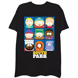 South Park Men's Character Group T-Shirt-Kenny, Eric, Stan, Kyln, Chef, Black, XL South Park Men's Character Group T-Shirt-Kenny, Eric, Stan, Kyln, Chef, Black, XL
