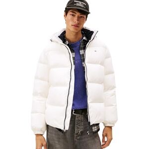 Tommy Jeans Men’s Warm Essential Down Puffer Jacket, White (Ecru), 4XL Tommy Jeans Men’s Warm Essential Down Puffer Jacket, White (Ecru), 4XL