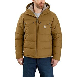 Carhartt Men Winter Jacket Loose Fit Midweight Insulated, Color:Oak Brown, Size:L Carhartt Men Winter Jacket Loose Fit Midweight Insulated, Color:Oak Brown, Size:L