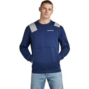 G-STAR Men's Flight Deck Sweater, Blue (imperial blue D24418-D557-1305), L G-STAR Men's Flight Deck Sweater, Blue (imperial blue D24418-D557-1305), L