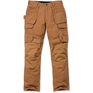 Carhartt Steel Rugged Flex Relaxed Fit Doppelfront-Cargo-Arbeitshose mit Mehreren Taschen, Herren, Braun, W36/L32 Carhartt Steel Rugged Flex Relaxed Fit Doppelfront-Cargo-Arbeitshose mit Mehreren Taschen, Herren, Braun, W36/L32