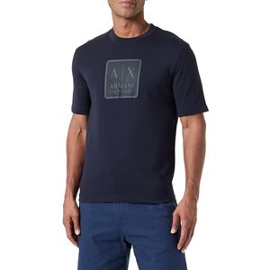 Armani Exchange Men's The Urban Expedition, Sustainable, Hd Front Logo T-Shirt, Navy, XS Armani Exchange Men's The Urban Expedition, Sustainable, Hd Front Logo T-Shirt, Navy, XS