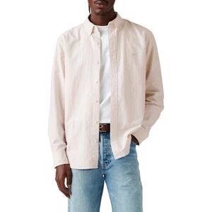 Levi's Men's Authentic Button Down Shirt, Waylon Stripe Safari, S Levi's Men's Authentic Button Down Shirt, Waylon Stripe Safari, S