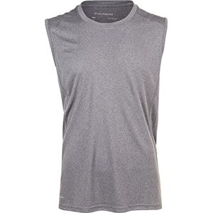 ENDURANCE Men's Tank top, Landeer M top, Extra Quick-Drying Thanks to Quick Dry Technology, Dark Grey Blend, XXL ENDURANCE Men's Tank top, Landeer M top, Extra Quick-Drying Thanks to Quick Dry Technology, Dark Grey Blend, XXL