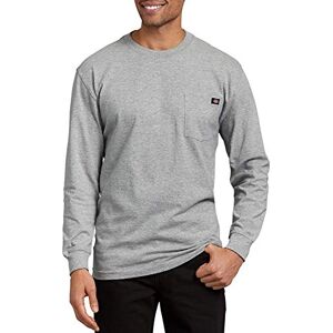 Dickies Big and Tall Men's Long Sleeve Heavyweight Crew Neck, Heather Gray, XL Tall Dickies Big and Tall Men's Long Sleeve Heavyweight Crew Neck, Heather Gray, XL Tall