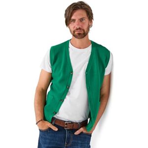 Joe Browns Men's Smart Button-Up Versatile Knitted Waistcoat Sweater Vest, Green, XXL Joe Browns Men's Smart Button-Up Versatile Knitted Waistcoat Sweater Vest, Green, XXL
