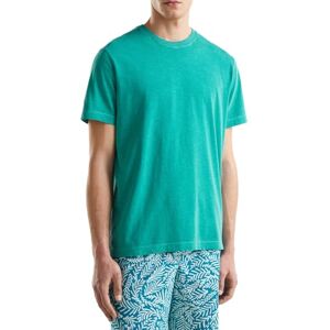 United Colors of Benetton Men's T-Shirt 3f98u105u, Green, XXL United Colors of Benetton Men's T-Shirt 3f98u105u, Green, XXL