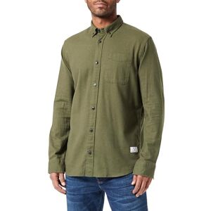 JACK & JONES Bestseller A/S Men's Jprblubrook Solid Twill Shirt L/S Casual, Grape Leaf/Fit: Comfort fit, M JACK & JONES Bestseller A/S Men's Jprblubrook Solid Twill Shirt L/S Casual, Grape Leaf/Fit: Comfort fit, M