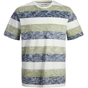 JACK & JONES Men's Jjcoast Tee SS Crew Neck T-Shirt, Oil Green, L JACK & JONES Men's Jjcoast Tee SS Crew Neck T-Shirt, Oil Green, L