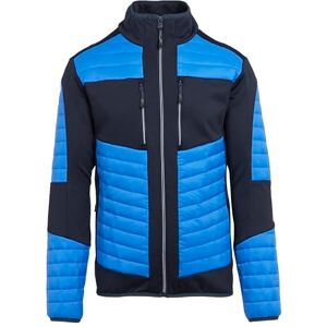 Regatta Mens Unisex Evolve Baffled/Quilted Thermal Hybrid Jacket, Blue/Navy, 3XL EU Regatta Mens Unisex Evolve Baffled/Quilted Thermal Hybrid Jacket, Blue/Navy, 3XL EU