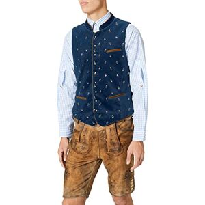 Stockerpoint Men's Weste Calzado Sleeveless Traditional Dress Waistcoat, Blue (Rauchblau), 52 (Manufacturer Size: 52) Stockerpoint Men's Weste Calzado Sleeveless Traditional Dress Waistcoat, Blue (Rauchblau), 52 (Manufacturer Size: 52)
