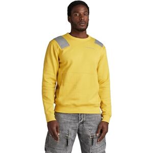 G-STAR Men's Flight Deck Sweater, Yellow (dk lemon D24418-D557-348), M G-STAR Men's Flight Deck Sweater, Yellow (dk lemon D24418-D557-348), M