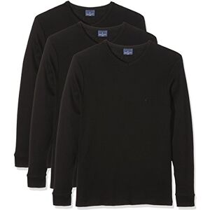 Navigare 114, Men's Long Sleeve Shirt, Black, Large (Manufacturer Size: 5), (3 Pack) Navigare 114, Men's Long Sleeve Shirt, Black, Large (Manufacturer Size: 5), (3 Pack)