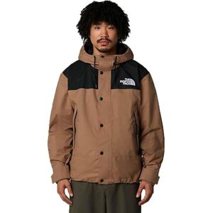 The North Face Men's Reign On Rain Jacket, Latte/Tnf Black, M The North Face Men's Reign On Rain Jacket, Latte/Tnf Black, M