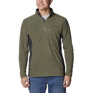 Columbia Mens Klamath Range 2 Half Full Zip Fleece Jacket, Stone Green X Shark, S EU Columbia Mens Klamath Range 2 Half Full Zip Fleece Jacket, Stone Green X Shark, S EU