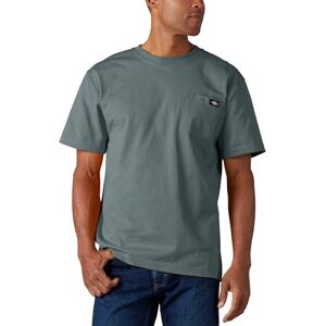 Dickies Men's Short Sleeve Heavyweight Crew Neck Pocket T-Shirt, Smoke Blue, S Dickies Men's Short Sleeve Heavyweight Crew Neck Pocket T-Shirt, Smoke Blue, S