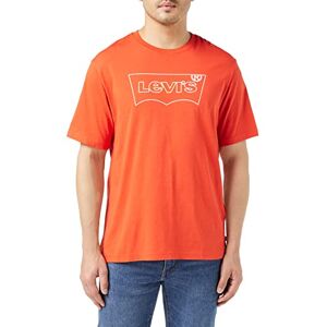 Levi's Men's Ss Relaxed Fit Tee T-Shirt, Outline Red Clay, M Levi's Men's Ss Relaxed Fit Tee T-Shirt, Outline Red Clay, M