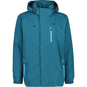 CMP Man Jacket Zip Hood With Ventilation, Deep Lake, 52 CMP Man Jacket Zip Hood With Ventilation, Deep Lake, 52