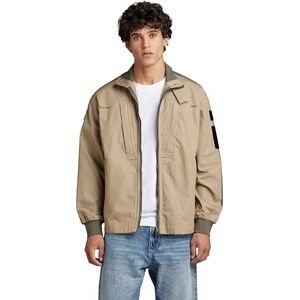 G-STAR Men's Combat Tape Overshirt, Beige (tree house D21980-D213-C941), M G-STAR Men's Combat Tape Overshirt, Beige (tree house D21980-D213-C941), M