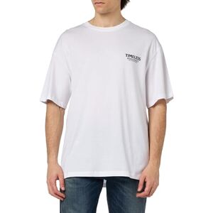 JACK & JONES Men's Jorancient Tee Ss Crew Neck Tg T-Shirt, Bright White/Print: Timeless, L JACK & JONES Men's Jorancient Tee Ss Crew Neck Tg T-Shirt, Bright White/Print: Timeless, L