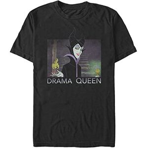 Disney Men's Villains Maleficent Drama Queen T-Shirt, Black, M Disney Men's Villains Maleficent Drama Queen T-Shirt, Black, M